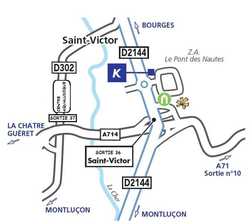 Kyriad Montlucon - Saint Victor Εξωτερικό φωτογραφία